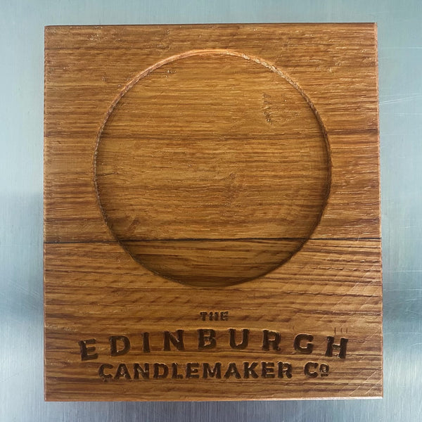 Candle Coaster | Made from repurposed Scottish Whisky Barrels