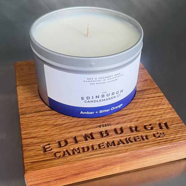 Candle Coaster | Made from repurposed Scottish Whisky Barrels